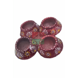 Diwali Diya 4pcs No - 17