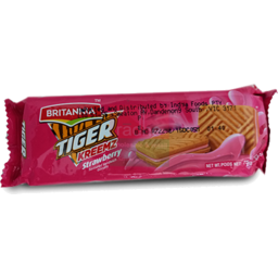 Britannia Tiger Kreemz Strawberry