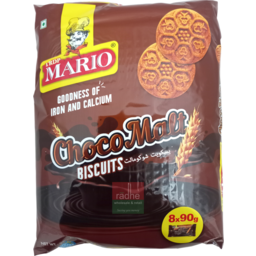 Mario Chocomalt Biscuits