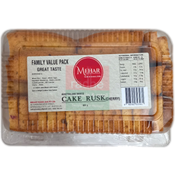 Mehar Cherry Cake Rusk