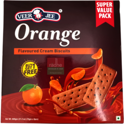 Veer Jee Cookies - Orange