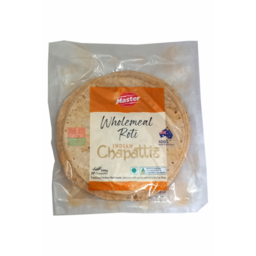 Master India Chapati - Whole Meal Roti 10pcs