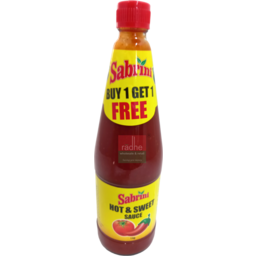 Sabrini Tomato Sauce Hot & Swee Best Before: 30/​09/​2025