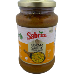 Sabrini Korma Curry Simmer Sauce