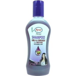 Ayur Herbals Amla & Shikakai with Reetha Shampoo