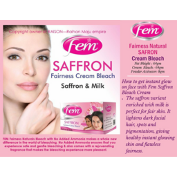 Fem Pink Bleach - Saffron & Milk Net Weight