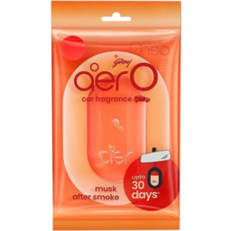 Godrej Aer O Car Fragrance Musk After Smoke -