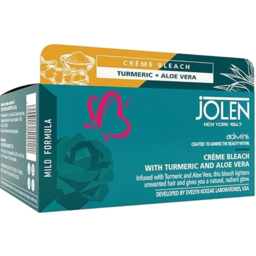 Jolen Bleach Creme Turmeric & Aloe Vera Best Before: 30/​06/​2025
