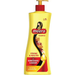 Meera kunkudukai & Badam Shampoo340ml