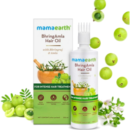 Mamaearth Bhring Amla Hair Oil