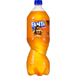 Fanta Orange Soft Drink Bottle