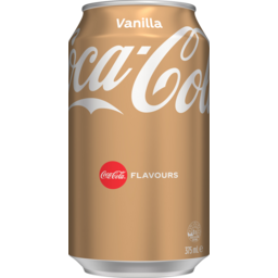 Coca-Cola Vanilla Soft Drink Can