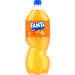 Fanta Orange Soft Drink Bottle