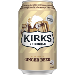 Kirks-Ko Kirks Olde Stoney Ginger Beer Soft Drink Can