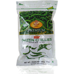 Deep Frozen Veg - Green Chilli - Hot