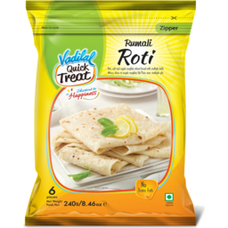 Vadilal Rumali Roti 6 Pcs
