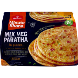 Haldiram's Mix Veg Paratha