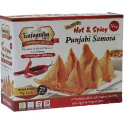 Katoomba Punjabi Samosa 25pc x Hot & Spicy