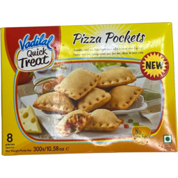 Vadilal Pizza Pockets 8 Pcs