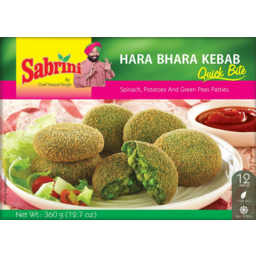 Sabrini Hara Bhara Kebab