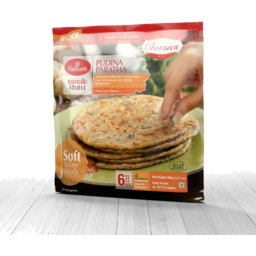 Haldiram Paratha - Pudina 6pcs