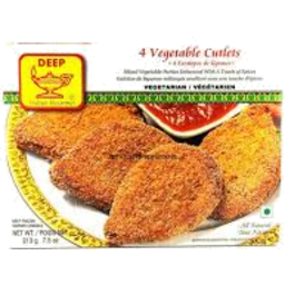 Deep Vegetable Cutlets 4pcs