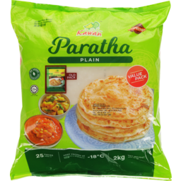 Kawan Bulk Roti Paratha Plain 25pcs