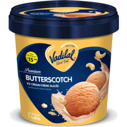 Vadilal Ice Cream - Butterscotch
