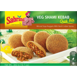 Sabrini Veg Shami Kebab '12 Pack'