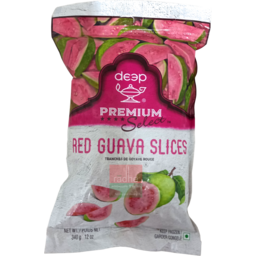 Deep Iqf Guava Red Slice