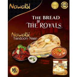 Nawabi Tandoori Naan 16 Pcs