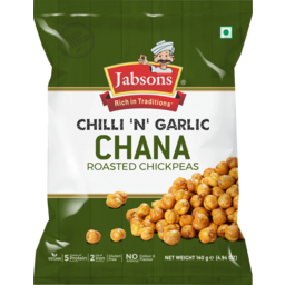 Jabsons Roasted Chickpeas- Chilli & Garlic