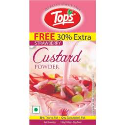Tops Custard Powder -Strawberry