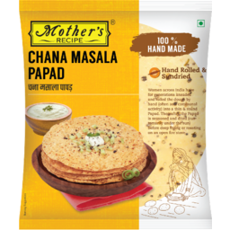 Mother's Chana Masala Papad
