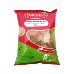Bansari Khichiya Papad - Green Chilli