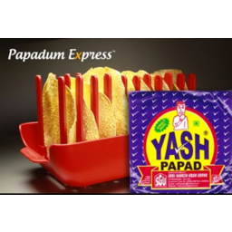 Yash Dry Garlic Papad Best Before: 12/​08/​2025