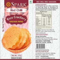 Spark Rice Papad - Red Chilli