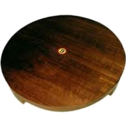 Wooden Chakla Teak 9inch