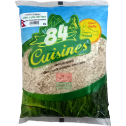 84 Cuisines Terai Taichin White Beaten Rice