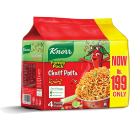 Knorr Noodle Chatt Patta 4 Pk