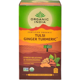 Organic India Tea - Turmeric & Ginger