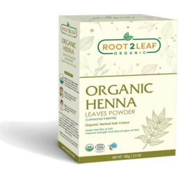 Root2Leaf Organic Henna Leaves Powder