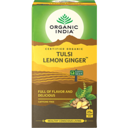 Organic India Tea - Lemon Ginger 25 pack