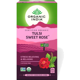 Organic India Tea - Tulsi Sweet Rose