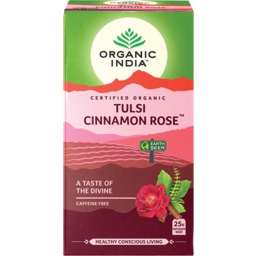 Organic India Tea - Tulsi Cinnamon Rose