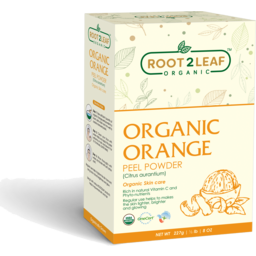 Root2Leaf Organic Orange Peel Powder
