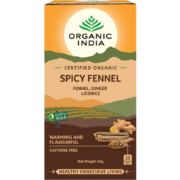 Organic India Tea - T Spicy Fennel