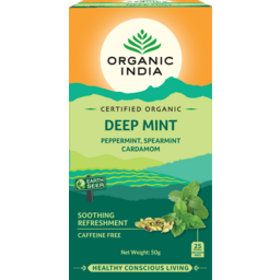 Organic India Tea -Tulsi Deep Mint