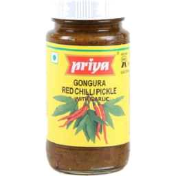 Priya Pickle - Gongura Red Chilli With Garlic