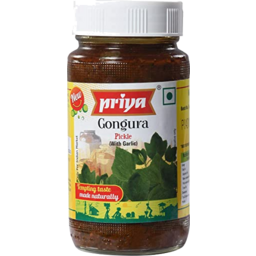 Priya Pickle - Gongura With Garlic
